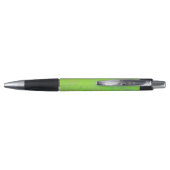 Gepersonaliseerde Linggroene gemarmerde kunst Pen (Achterkant)