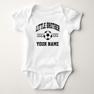 Gepersonaliseerde Little Brother Voetbal Romper
