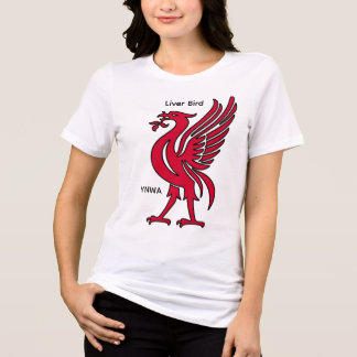 Gepersonaliseerde Liver Bird YNWA Tri-Blend Shirt