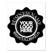 Gepersonaliseerde Logo Aangepaste Rubber Stamp Rubberstempel (Afrduk)
