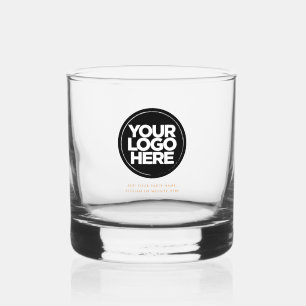 Gepersonaliseerde Logo en tekst Whiskey Glasses Whisky Glas