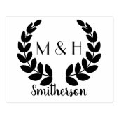 Gepersonaliseerde Logo Large Custom Rubberstempel (Afrduk)