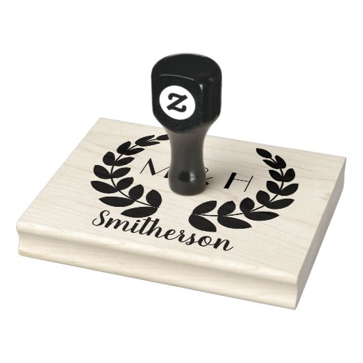 Gepersonaliseerde Logo Large Custom Rubberstempel (Stempel)