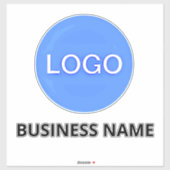 (Gepersonaliseerde Logo met bedrijfsnaam) Koffer Sticker (Vel)