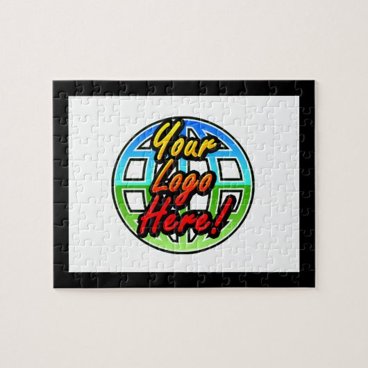 Gepersonaliseerde Logo of foto geschenk puzzel (Horizontaal)