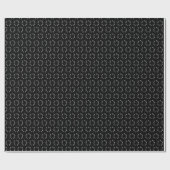 Gepersonaliseerde Logo Text Business Wrapping Pape Cadeaupapier (Vlak)