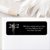Gepersonaliseerde loper Marathon Keepsake 26.2 Etiket (Insitu)