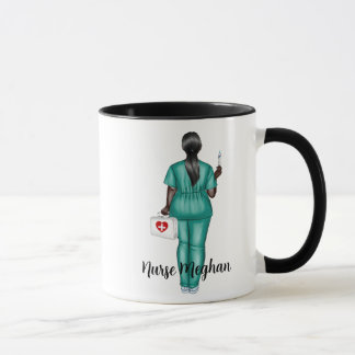 Gepersonaliseerde LPN Verpleegkundige (Afro-Amerik Mok