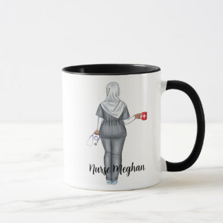 Gepersonaliseerde LPN Verpleegster (Moslim Vrouw) Mok