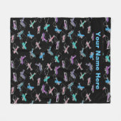 Gepersonaliseerde luchtvaart deken (Voorkant (Horizontaal))