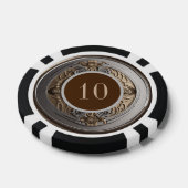 Gepersonaliseerde Lucky charme Poker Chips (Enkel)
