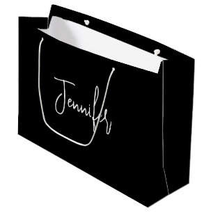 Gepersonaliseerde luxe geschenkzakken vrijgezellen groot cadeauzakje