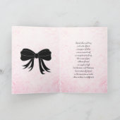 Gepersonaliseerde luxe kerst feestdagen kaart (Binnen)