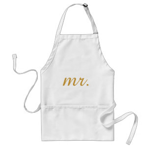 Gepersonaliseerde M. van de Folie van de Douane Standaard Schort