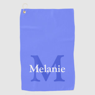 Gepersonaliseerde maagdenpalm golfhanddoek