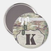 Gepersonaliseerde Magneet Leger OCP Camo Uniform C (Voorkant / Achterkant)