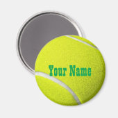 Gepersonaliseerde magneet tennisbal (Voorkant / Achterkant)