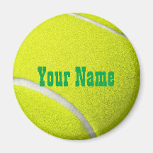 Gepersonaliseerde magneet tennisbal