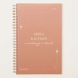 Gepersonaliseerde Make-up Artist Afspraakboek Planner