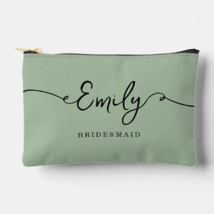 Gepersonaliseerde make-uptas bruidsmeisje cadeaus etui