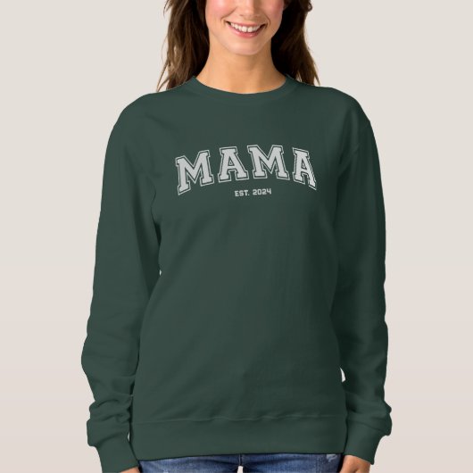 Gepersonaliseerde Mama Moeder Moederdag Gift Trui (Voorkant)