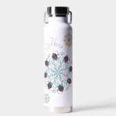 Gepersonaliseerde mandala wonder waterfles (Voorkant)