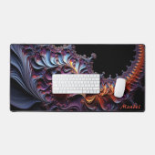 Gepersonaliseerde Mandelbrot Julia Set Desk Mat (Keyboard & Muis)