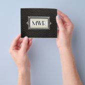 Gepersonaliseerde Mannen met drie letters Flyer (Hand)