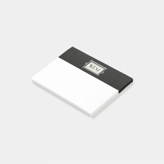 Gepersonaliseerde Mannen met drie letters Post-it® Notes (Schuin)