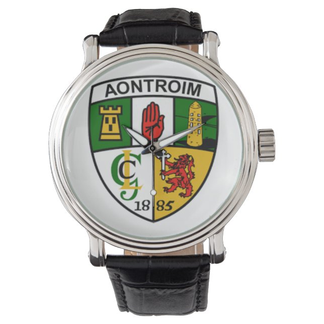 Gepersonaliseerde Mannen van het Ierse graafschap  Horloge (Voorkant)