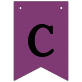 Gepersonaliseerde mardi gras banner (Derde vlag)