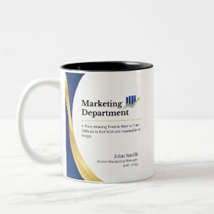 Gepersonaliseerde marketing afdeling Koffie Mok