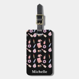 Gepersonaliseerde markt Cosmetisch patroon Cosmeto Bagagelabel