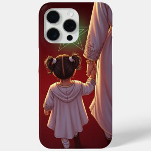 Gepersonaliseerde Marokkaanse moeder en dochter te iPhone 15 Pro Max Hoesje