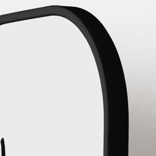 Gepersonaliseerde Maryland State vlag / Blauwe kra Pickleball Paddle (Links Detail)