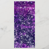 Gepersonaliseerde Masquerade Ball Sjabloon Menu (Achterkant)