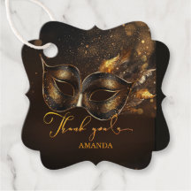 Gepersonaliseerde  Masquerade Favoriet Tag