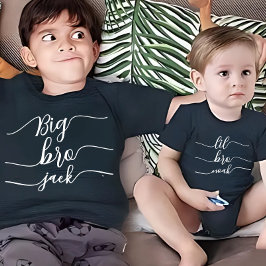 Gepersonaliseerde matching Big Brother T-shirt