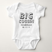 Gepersonaliseerde matching grote neef romper (Voorkant)