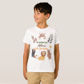 Gepersonaliseerde matching van verjaarde partij t-shirt (Voorkant volledig)