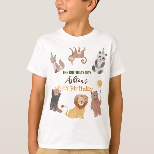 Gepersonaliseerde matching van verjaarde partij t-shirt (Voorkant)