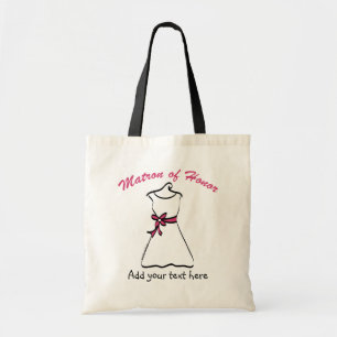 Gepersonaliseerde Matron of Honor Gifts Tote Bag