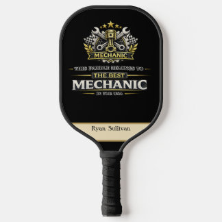Gepersonaliseerde Mechanic Pickleball Paddle met N