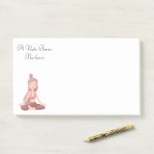 Gepersonaliseerde mediate notitieblok post-it® notes (Op bureau)