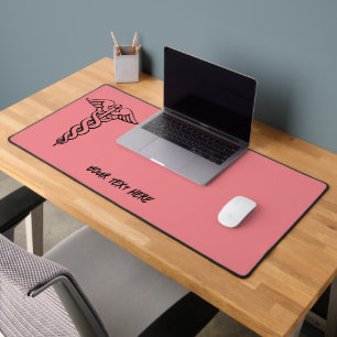 Gepersonaliseerde Medische Symbool Desk Mat