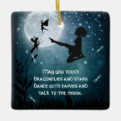 Gepersonaliseerde mei U danst met Fairies Irish Da Keramisch Ornament (Voorkant)