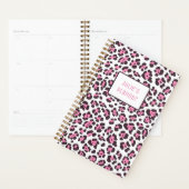 Gepersonaliseerde Meisje Leopard Planner (Display)