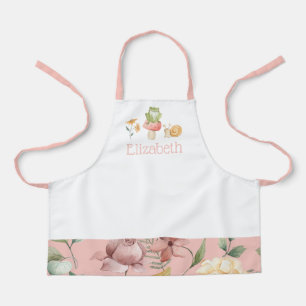 Gepersonaliseerde Meisjes Woodland Fairy bloemensc Schort