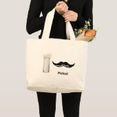 Gepersonaliseerde melk grote tote bag (Voorkant (product))