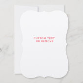 Gepersonaliseerde Mermaid verjaardagsuitnodigingen Kaart (Achterkant)